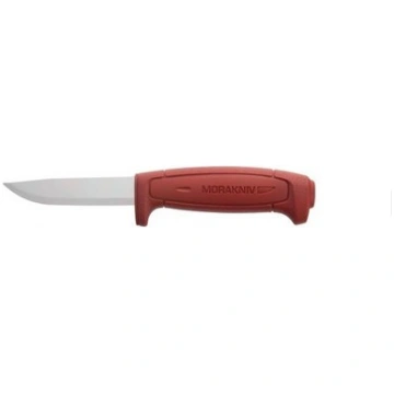 Morakniv BASIC knife 511 - Carbon Steel - Red