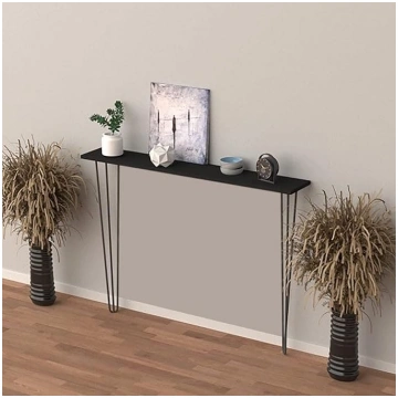 [en.casa] Kokemäki Console Table with Hairpin Legs