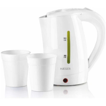 Haeger EK-10W.015A Travel Elektriska tejkanna 0.5L