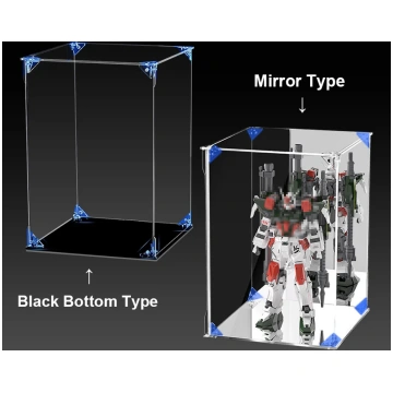 Acrylic Display Box Front-Open for Collectibles Ac