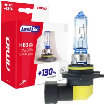 Halogēnās auto spuldzes HB3, 2gab., 12V, 60W, Lumi