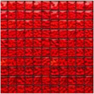 Stikla mozaīkas flīze Midas 30 X 30 cm sarkana
