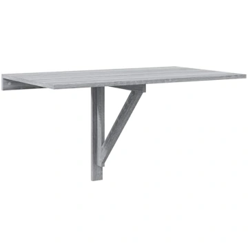 vidaXL Sonoma Wall Folding Table, Desk, Dining Tab
