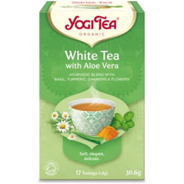 Yogitea Baltā tēja ar alveju YT41