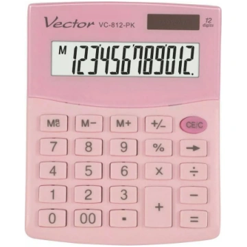 Kalkulators Vector Smart modelis VC-812 PK — galda