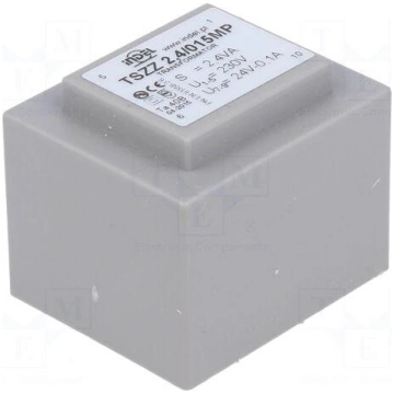 Transformer: encapsulated | 2.4VA | 230VAC | 24V |