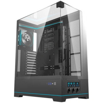 Darkflash DY450L PRO computer case (black) + 1 fan