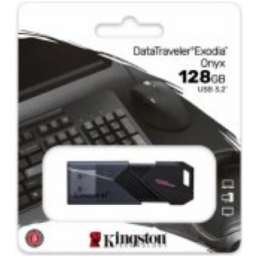 Kingston 128GB DataTraveler Exodia Onyx USB 3.2 Bl