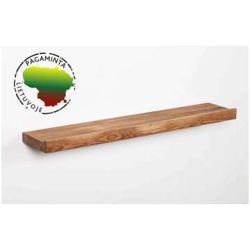 Sienas plaukts Hope 60 cm, eļļots ozols Kaizen pro