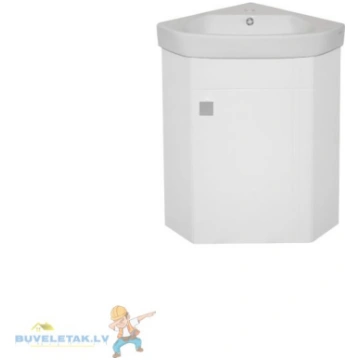 Skapis stūra ar izlietni Aqualine ARDA46 22215