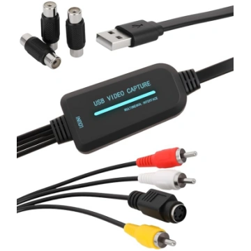 VHS uz digitālo pārveidotājs, ērta USB 1080P video