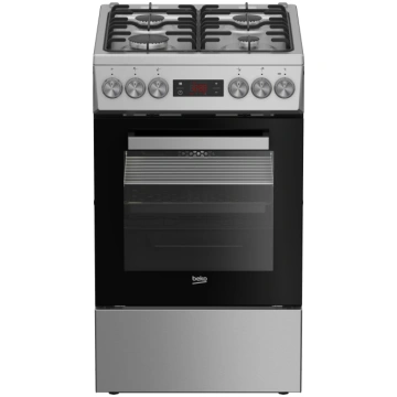 Gāzes plīts ar elektrisko krāsni Beko FSM52321DXDT