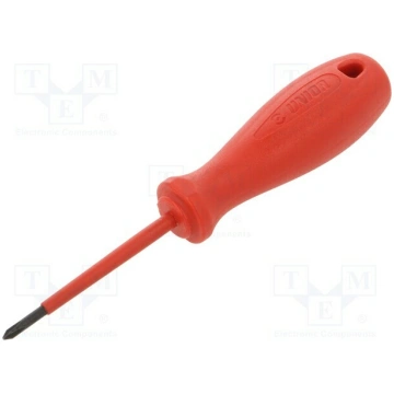 Screwdriver: insulated; Phillips; PH0; Blade lengt