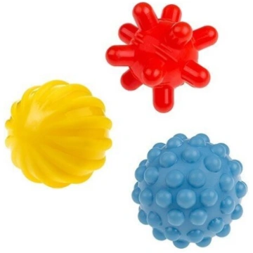 Sensorā bumba, formas un krāsas Tullo Sensory Ball