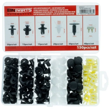 EPCRC77 CAR RETAINER CLIPS UNIVERSAL 150 PCS Darbn