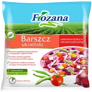 Zupa Ukraiņu boršcs Frozana 450g