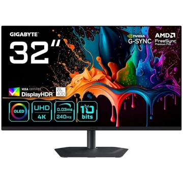 Gigabyte MO32U2 32 collu OLED 4K UHD spēļu monitor
