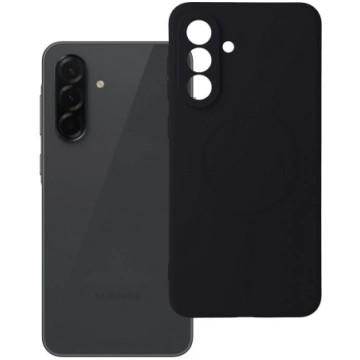 Mag Cover silicone case Samsung A36 SM-A366B Black
