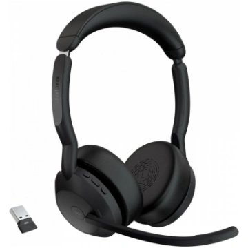 Jabra Evolve2 55 UC Stereo USB Headset, black, USB