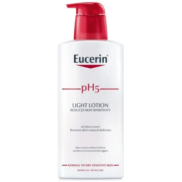 Mitrinošs losjons jutīgai ādai, EUCERIN pH5, 400 m