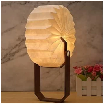 Riekstkoka salokāma Dupont papīra lampa - bezvadu 