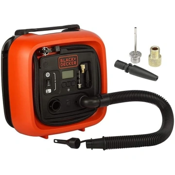 Black+Decker 11,0 bāru/12 V kompresors/gaisa sūkni