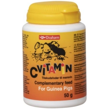 DIAFARM VITAMIN C GUINEA PIGS Vitamīns C jūras cūc