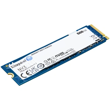 Kingston NV3 500 GB PCIe 4.0 x4 M.2 SSD (SNV3S/500