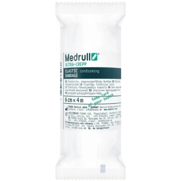MEDRULL Ultra Crepp elastīgā saite 6cmx4m