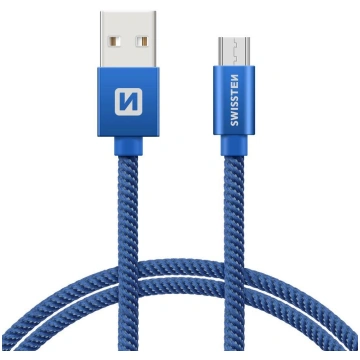 Swissten Textile Quick Charge Universāls Micro USB