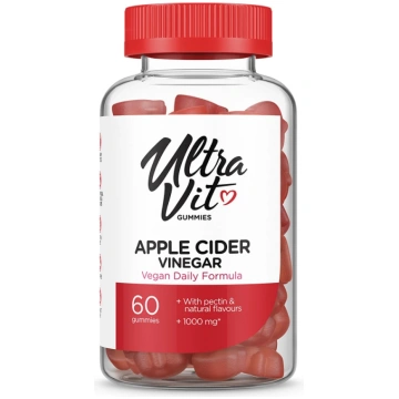 UltraVit Gummies Apple Cider Vinegar, 60 košlājamā