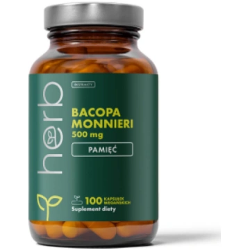 Bacopa Monnieri 500 mg HERB 100 vcaps