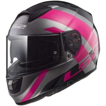 LS2 FF397 VECTOR TRIDENT TITANIUM PINK