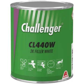 Grunts-pildviela Challenger CL440W White 1l