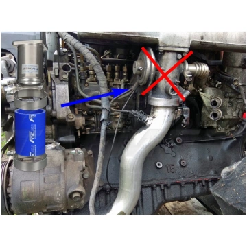 EGR Valve Delete Kit for Mercedes E300 W210, S210 