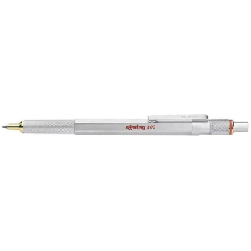 Retractable pildspalva Rotring 800 Clip-on melna