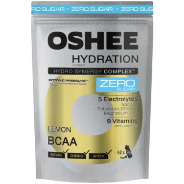 OSHEE HYDRATION ZERO pulveris BCAA, citronu, bez c