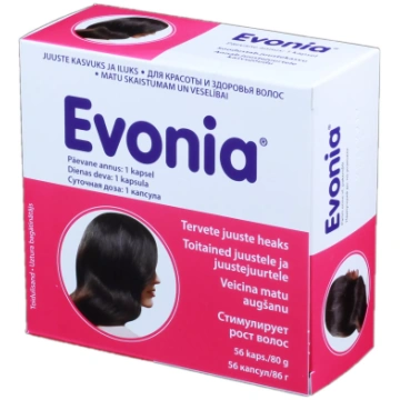 EVONIA kapsulas, 56 gab