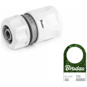 Konektors WHITE LINE 1/2" BRADAS
