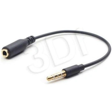 Gembird 3.5 MM 4-PIN audio cross-over adapter cabl