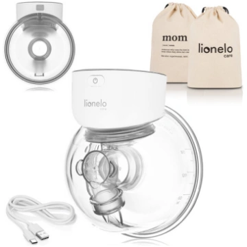 Bevadu valkājams krūts piena pumpis Hands Free 2 f