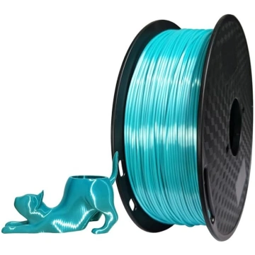 CC3D 57D Silk TPU filaments, zils, 1,75 mm, 1 kg, 