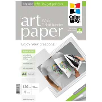 ART | Photo Paper T-shirt transfer (white) | 120 g