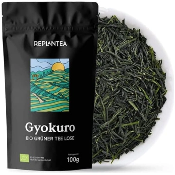 Bioloģiskā japāņu zaļā tēja „Gyokuro“ 100 g – bera