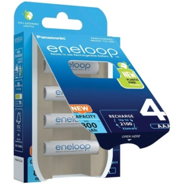 Panasonic ENELOOP 4 x AA 2000mAh (BK-3MCDE/4BE) BK