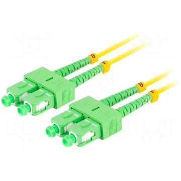 Fiber patch cord | SC/APC,both sides | 2m | 9/125u