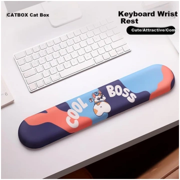 Silicone Wrist Rest Mouse Pad Memory Foam Keyboard