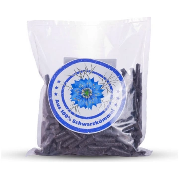 Melnās ķimenes granulas zirgiem un ponijiem 1kg zi