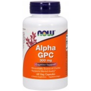 Alpha GPC, 300mg - 60 vcaps Now Foods P5480