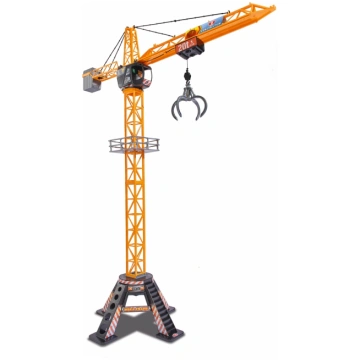 Dickie Toys Mega Crane, Electric Crane with Remote